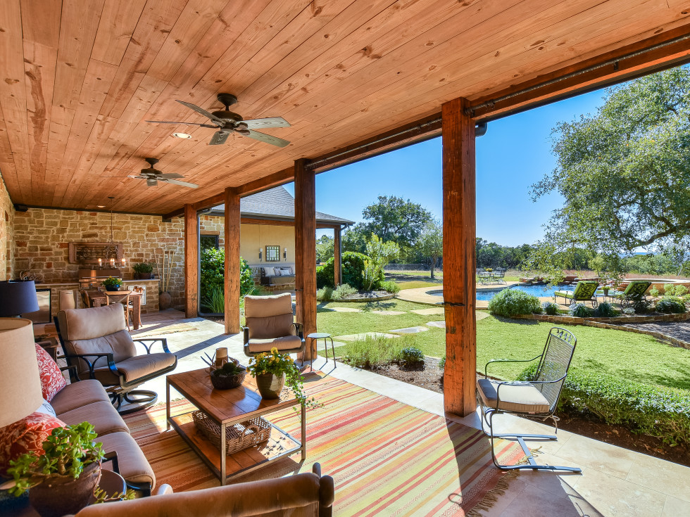 What consumers want at home in 2021 is outdoor living spaces all year long. 