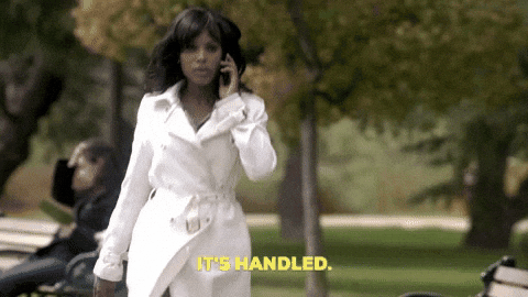 It's handled